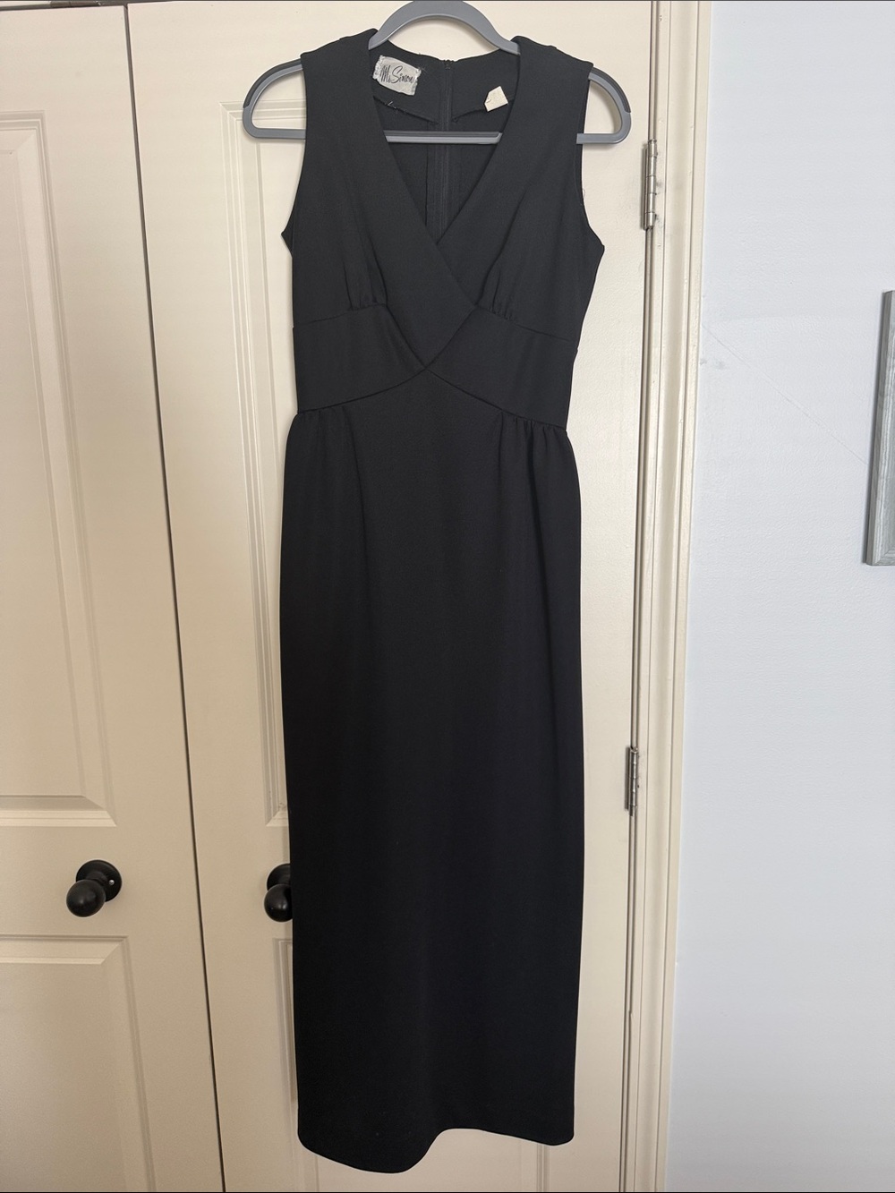 Black Vintage Maxi Dress